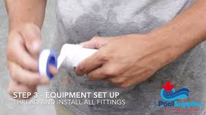 If you had to fork out for every single part, then this is probably a $500 project (assuming you already. Above Ground Pool Plumbing Step By Step From Pool Supplies Canada Youtube