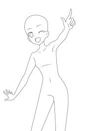 How to draw smaller cute young anime manga girls from basic shapes. Pin On Dessin