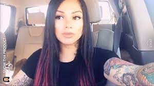 She's a female, and yes she's white (well spanish, actually, mexican to be exact). Snow Tha Product Snow Beauty