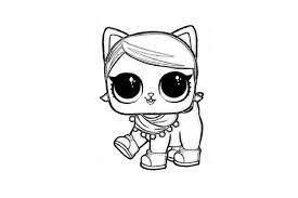 The great thing about our coloring pages is that your children can do them online, or after you've printed them out. Lol Pets Coloring Pages 25 Images Free Printable