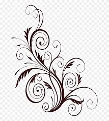Brown Floral Png Floral Design Vector Png Clipart 5736403 Is A Creative Clipart Download The Transparent Cli Floral Vector Png Floral Design Brown Floral Black and white flower, floral vector designs, floral design, drawing, green, leaf, plant, line transparent background png clipart.