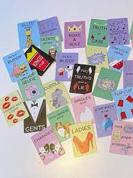 Here, the players have 5 random cards and one of the players puts an adjective. Diy Drinking Card Games Duocards