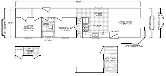 View kb home's exterior options and floor plan highlights for plan 1922 modeled in our la. Single Wide Mobile Home Floor Plans Factory Select Homes