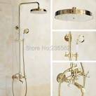 Brass shower system