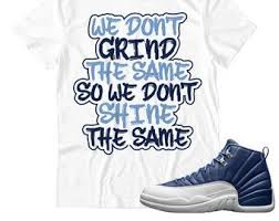 Jordan 12 Indigo In 2020 Workout Shirts Indigo Cool Shirts