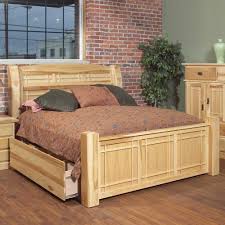 Mastel King Arch Panel Bed W Storage Box By Aamerica Bedroom Furniture Inspiration Rustic Bedroom Furniture Panel Bed