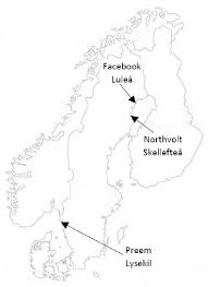 Figur 3 Lokaliseringen Av Facebook Lulea Northvolt Skelleftea Download Scientific Diagram