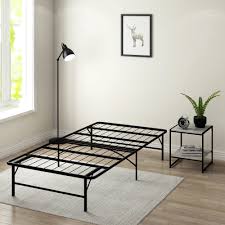 I love the arrangement of the wooden bed frame and. Furinno Angeland Mattress Foundation Platform Metal Bed Frame Twin Walmart Com Walmart Com