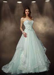 36 Colorful Wedding Gowns That Prove You Don T Have To Wear White Colored Wedding Gowns Impression Wedding Dress Colored Wedding Dresses