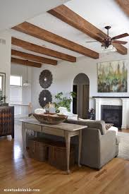 Eclectic House Tour Nimble With Colorful Decor Beams Living Room Cozy Living Room Design Home Decor