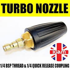 Details About Turbo Nozzle Spinning Spray Jet 11 6mm Quick Release Male For Pressure Washer