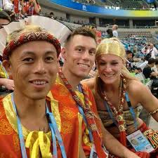 FLASHBACK FRIDAY⏰🙌 Sportaccord Combat Games Beijing China 2010 Australian  Team Coach for Riddlers fighters + Mark Sarracino and Thor Hoopman.  @caleyreece winning Silver in the final losing to @bulletvalentina  Shevchenko ( Caley