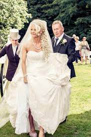 My Wedding Dreads Bride Curly Dreadlocks Wedding Dress Accessories Wedding Hairstyles Hair Styles