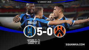 Europa league final is set ️ pic.twitter.com/z76tflli6o. Inter 5 0 Shakhtar Five Things Learned As El Toro Gores Donetsk