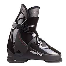 alpina r4 rear entry ski boots black 24 5