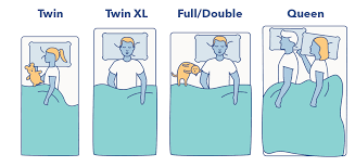 Together the mattresses equal a traditional queen mattress size, 60 inches wide by 80 inches long. Bed Sizes 2021 Exact Dimensions For King Queen And Other Sizes
