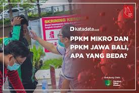 Ppkm gantikan istilah psbb (pembatasan sosial berskala besar) jawa bali. Video Ppkm Mikro Dan Ppkm Jawa Bali Apa Yang Beda News Katadata Co Id