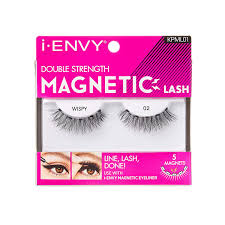 They are too straight, with no curve. Amazon Com Kiss I Envy Magnetic Lash Kpml01 Beauty