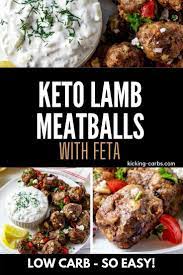 Keto Lamb Meatballs Recipe Ground Lamb Recipes Lamb Meatballs Lamb Meatball Recipe