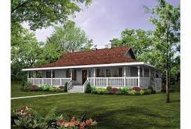 Single Story House Plans With Wrap Around Porch Ideas Home Ranch Style House Plans House With Porch House Plans Farmhouse