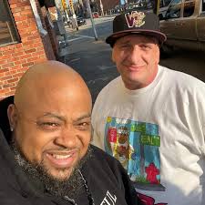 3-26-22 Mark Mastro & Justin Gizzi from ROTTREVORE #deathmetalband played  last night at #subalpinesociety in #turtlecreek #pennsylvania. Was so great  to see some of my oldest friends at the show!! #rottrevore #deathmetal #