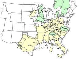 This Is Western Europe Overlayed On The Eastern Us To Give You An Idea Of Relative Distances Note That The Iberian Peninsula Is Roughly Map Map Europe Europe