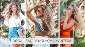 Sac Rengi Dogal Yolla Boyasiz Nasil Acilir Boyasiz 100 Etkili Youtube