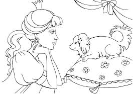 When it gets too hot to play outside, these summer printables of beaches, fish, flowers, and more will keep kids entertained. Online Coloring Pages Princess Coloring The Princess And The Dog Princess