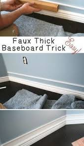 Join the decorpad community and share photos, create a virtual library of inspiration photos, bounce off design ideas with fellow members! Home Improvement Hacks Easy Faux Thick Baseboard Trick Remodeling Ideas And Diy Home Improvement Made Easy With The Clever Easy Renovation Ideas Kitchen Bathroom Garage Walls Floors Baseboards Tile Ceilings Wood