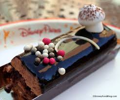 Holiday Snack Series Buche De Noel From Les Halles Boulangerie Patisserie In Epcot S France Pavilion The Disney Food Blog Disney World Food Food Holiday Snacks
