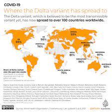 Delta has become the dominant strain in some countries, such as the u.k., and likely to become so. Map Tracking The Delta Variant Coronavirus Pandemic News Al Jazeera
