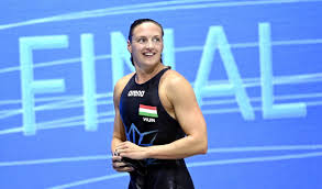 She is popular for being a swimmer. Katinka Hosszu Won Three Medals On Sunday