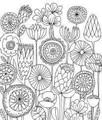 Cut the circle coloring page. 10 Astounding Modern Folk Embroidery Ideas Pattern Art Flower Doodles Embroidery Patterns