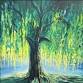 The Glowing Willow | FREE Happy Hour Wine Slush!