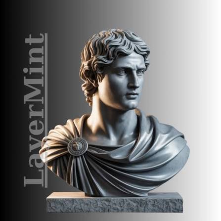 Busto de Alejandro Magno - Escultura clásica de gran detalle - Archivo STL  imprimible en 3D para impresión en resina y FDM