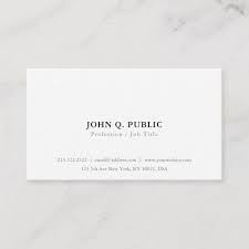 Request a quote or call today to get quality printing you deserve. Create Your Own Minimalist Simple Modern Elegant Business Card Zazzle Com Elegant Business Cards Printing Business Cards Modern Business Cards