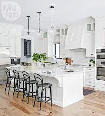 Today i'm sharing our modern classic kitchen design plans! A Contemporary Classic Kitchen Peppered With Personality Style At Home Classic Kitchen Design Classic White Kitchen Classic Kitchens