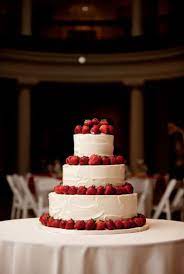 Simple Elegant Strawberry Wedding Cakes Yummy Cakes Cream Wedding Cakes