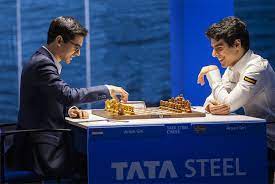 The tata steel masters 2021 is scheduled to be the 83rd edition of the tata steel chess tournament and to take place in wijk aan zee, the netherlands, from 15 january to 31 january 2021. Tata Steel Chess 2021 Carlsen Giri Grandelius Winners In Opening Round Chess Com
