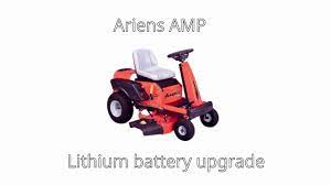 Husqvarna z254 (54) 26hp kohler hydrostatic riding mower: Ariens Amp Lithium Battery Upgrade Electric Riding Mower Youtube