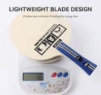 Boer 7ply Pure Wood Kid Table Tennis Blade With Thin Handle for Training