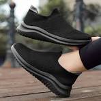 Thick-soled Casual Innovative Design Shoes Men EVA Soft-soled Lightweight  Home Slippers Cloud Slippers Slides black 36-37