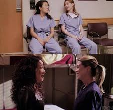 Which twisted sister are you? The Beginning And End Of The Twisted Sisters Meredith And Cristina Grey S Anatomy Greys Anatomy Meredith And Christina Meredith Grey