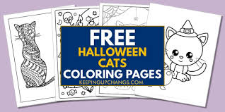 There are tons of great resources for free printable color pages online. 47 Free Halloween Cat Coloring Pages Most Popular Printables