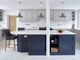 Our selection of backsplashes and wall tiles, countertops, and laminate offer durability and beauty without breaking the bank. Curved Island In Handleless Shaker Kitchen By Higham Furniture Grey Kitchen Colors Curved Kitchen Island Handleless Kitchen