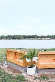 There're also multiple design ideas of these seats. Our Diy Fire Pit Building Sealing The Wood Benches Houseful Of Handmade