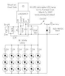 Led Driver Baglantisi Google Da Ara Led Lamp Electronics Circuit Led