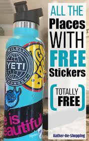 Boca coast offers high quality bc vinyl decals for free. All 35 Places That Hand Out Free Stickers Many Will Mail Them To You