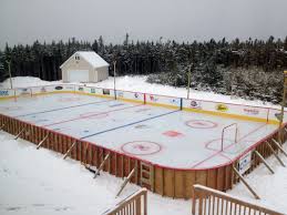 The main materials you need to build a backyard ice skating rink are boards to form a perimeter to contain the water to keep a rink in shape all winter, groom it a the end of every day of skating. How To Make A Diy Ice Rink In Your Backyard