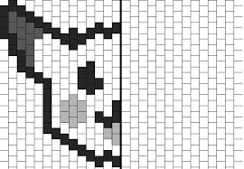Pikachu A Completer Pixel Art Coloriage Pixel Pixel Art A Imprimer